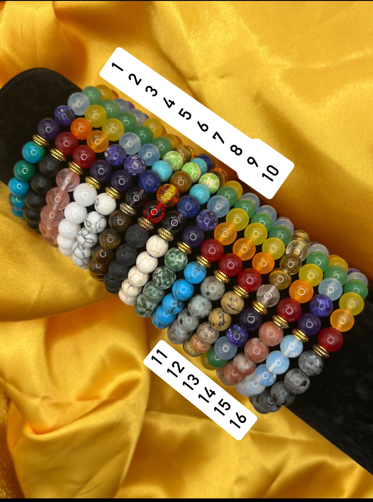 Chakra crystal Bracelets