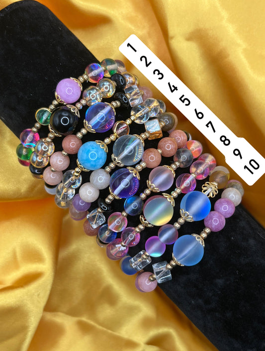 Elegant elastic Crystal bracelet