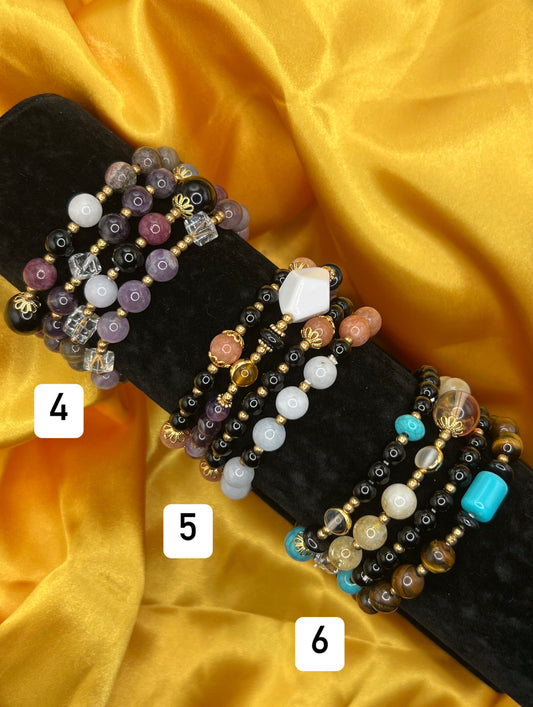 Crystal bracelets sets