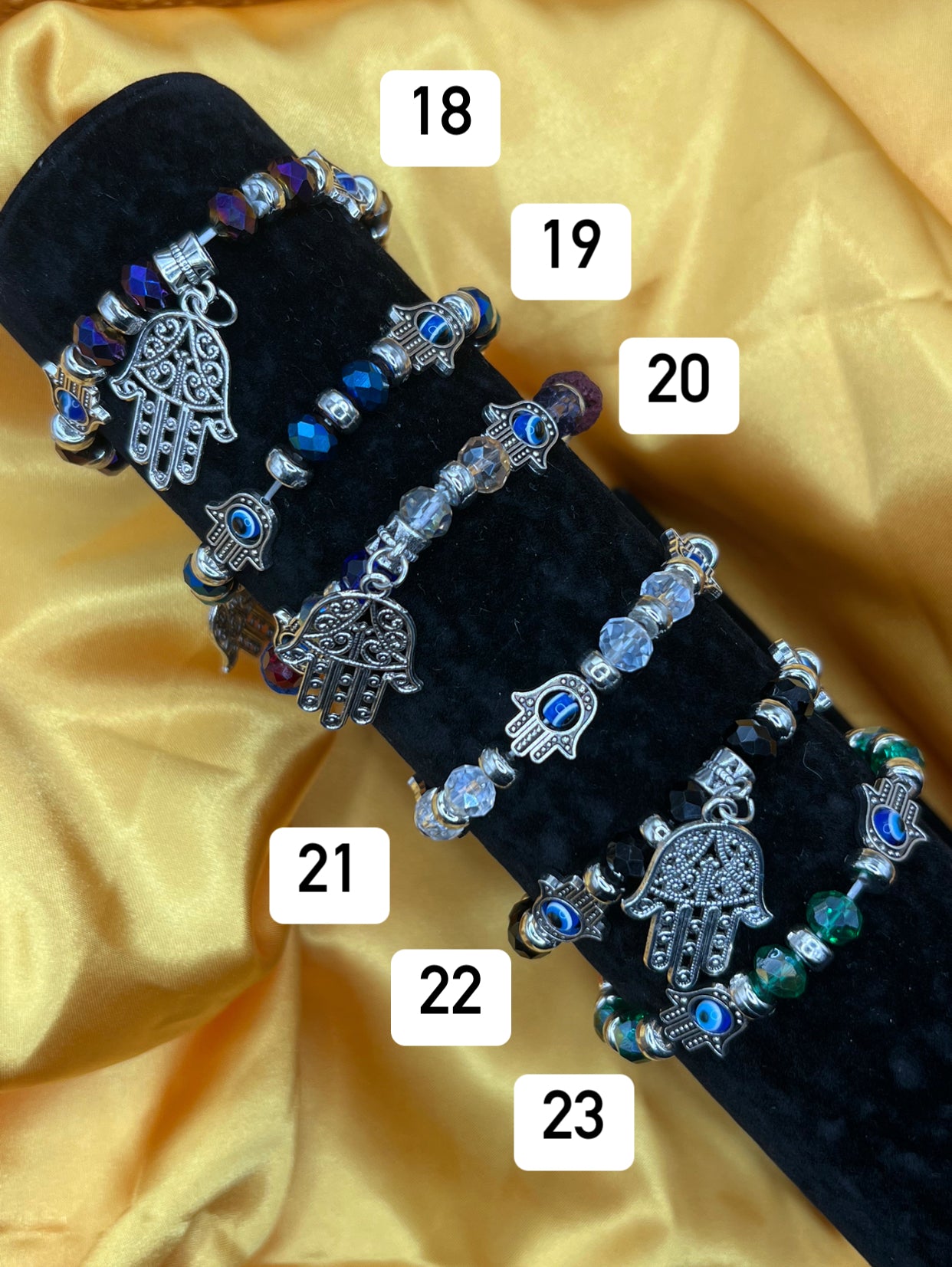 Evil eye “Nazar” elastic bracelets